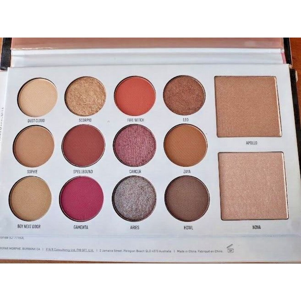 Morphe X Manny MUA Glam Palette Ltd Ed Eyeshadow + Highlighter BNIB Authentic